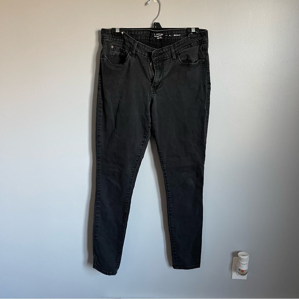 GUC Womens Size 12 L faded black jeans skinny